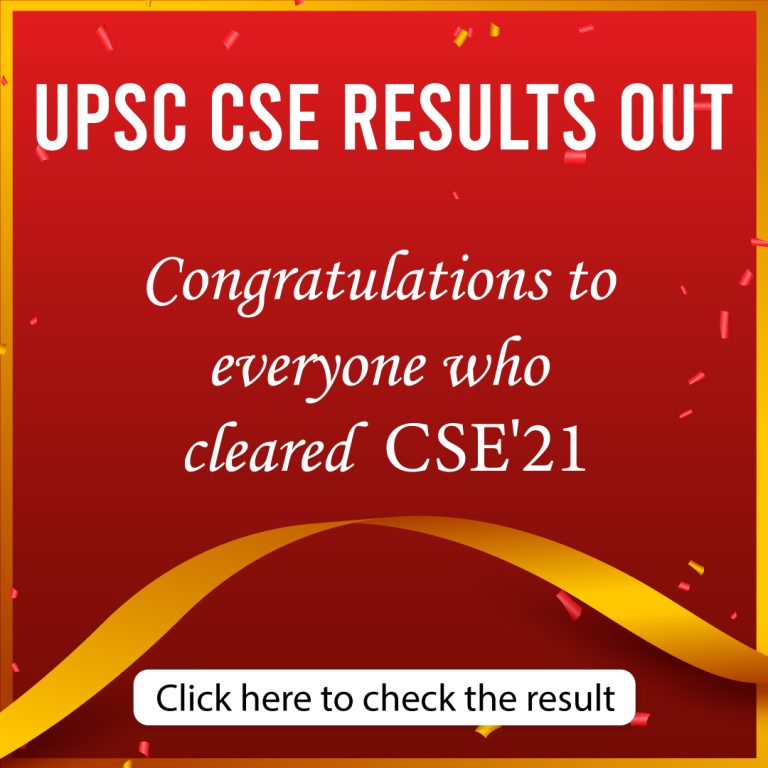 Congratulations UPSC CSE FINAL RESULT Sleepy Classes IAS