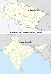 Location of Joshimath