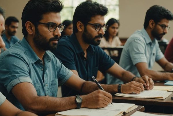 UPSC aspirants in Mumbai essay writing class